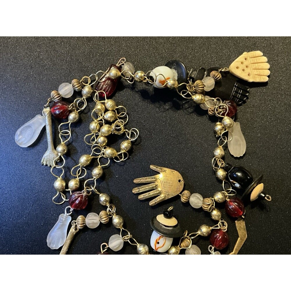 Fetish 24in One Of A Kind Necklace. All Different Materials “All Hands On Deck”